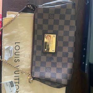 Beautiful clutch and crossbody bag Louis Vuitton
